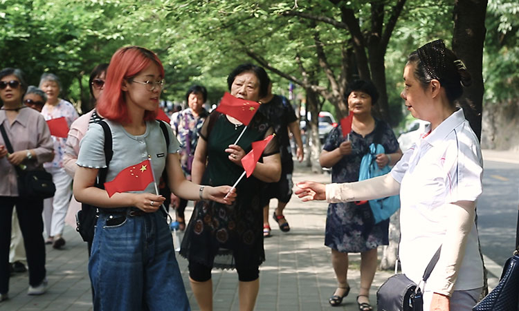 玄武门街道“快闪活动”拍摄花絮