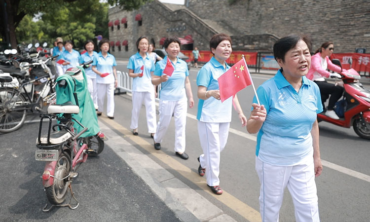 玄武门街道“快闪活动”拍摄花絮